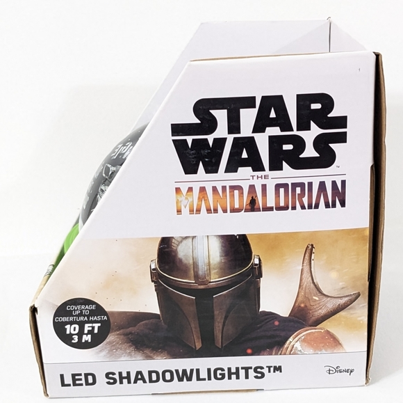 Star Wars The Mandalorian Christmas Holiday LED Projector Shadowlights,NEW - Picture 4 of 10